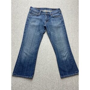 Citizens of Humanity Jeans Womens 28x22 Kelly Stretch  Low Waist Cropped‎ Tag 27